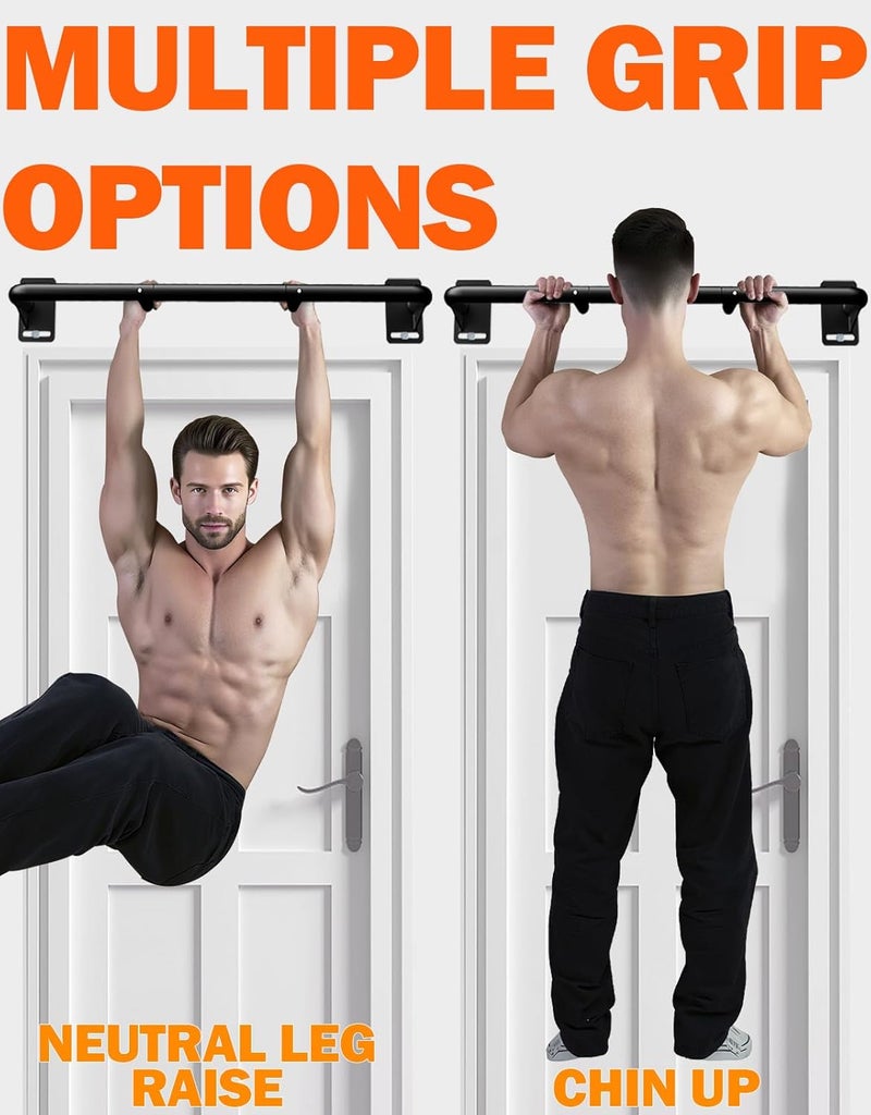 Fitarc بار سحب مثبت على العارضة، بار سحب مثبت على الحائط للسقف للعارضات، هيكل فولاذي ثقيل، معدات صالة رياضية منزلية - براءة اختراع قيد الانتظار - Image 4
